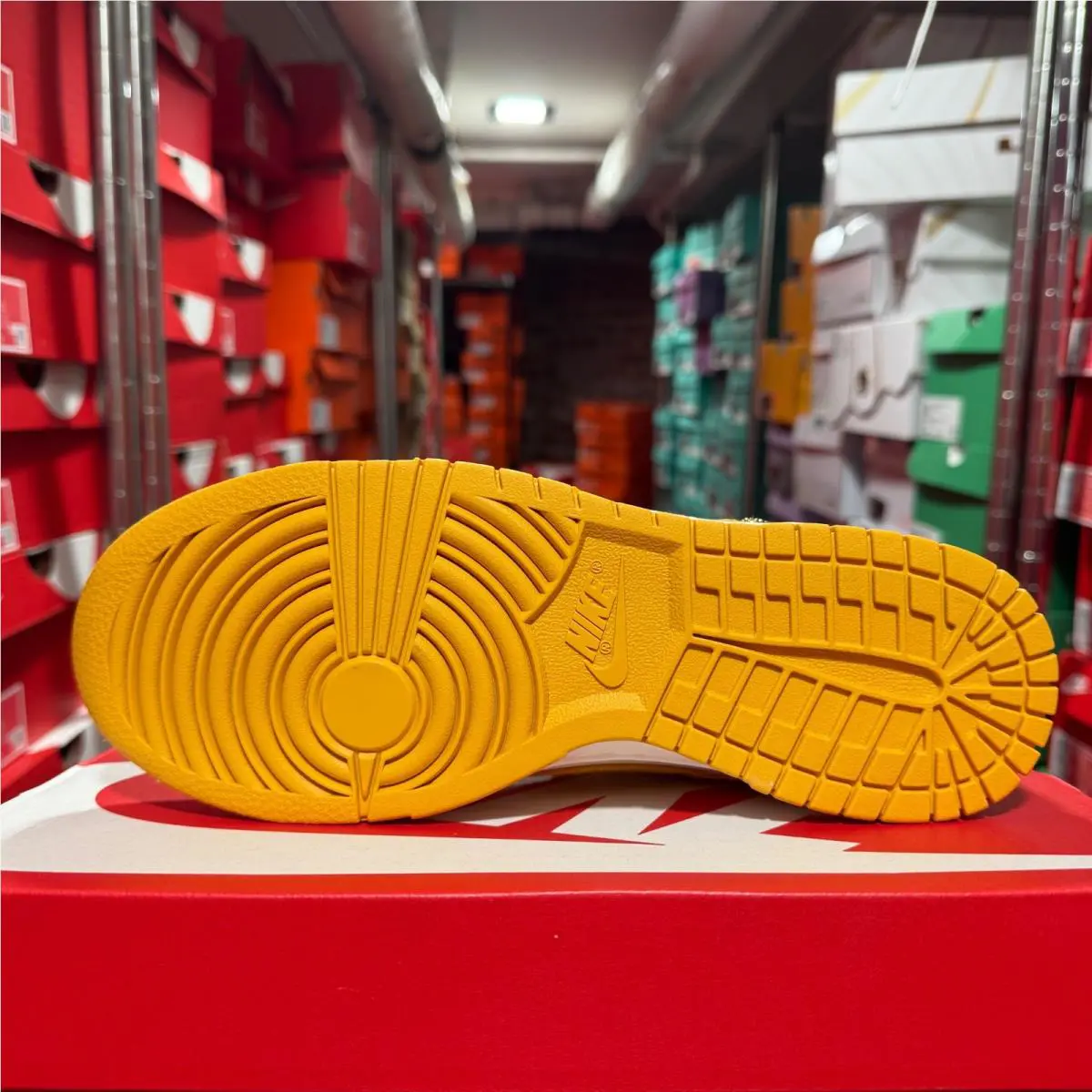 Nike shoes - Nike Dunk Low - Dunk Low - IB4417-101 - Yellow 7