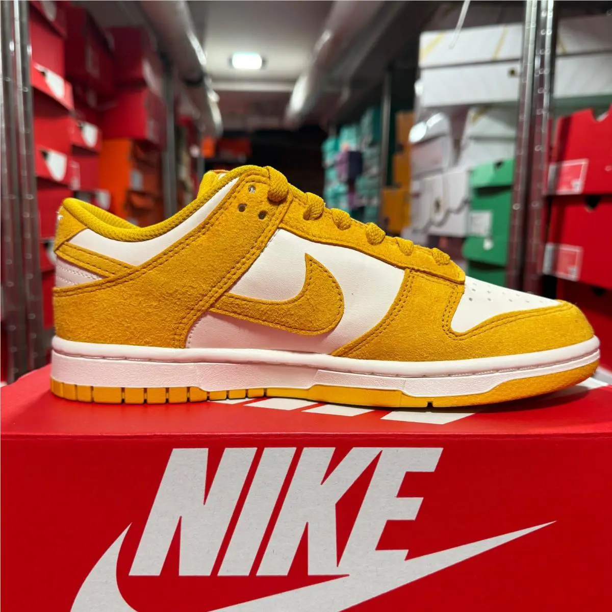 Nike shoes - Nike Dunk Low - Dunk Low - IB4417-101 - Yellow 16