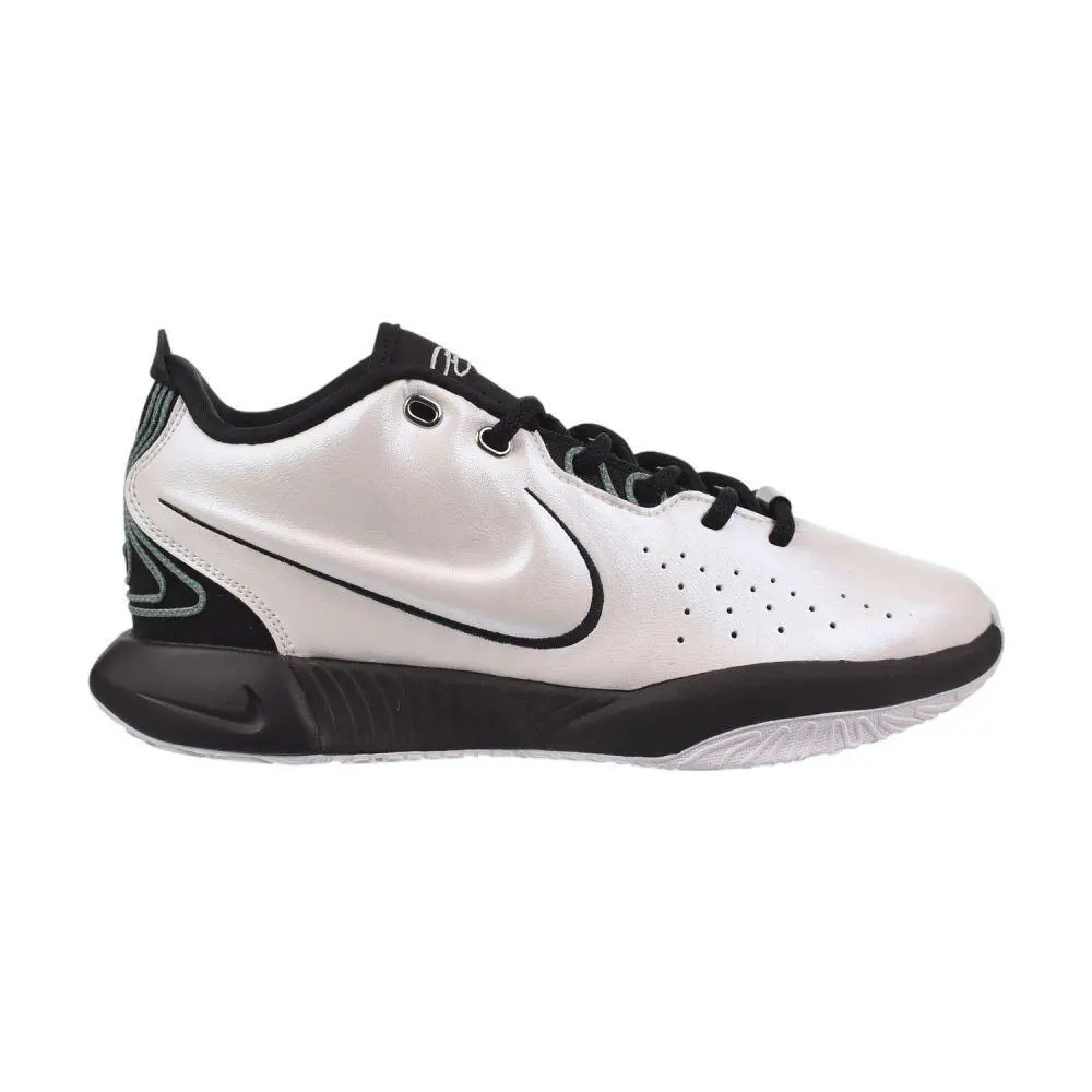 Nike Lebron Xxi GS Big Kids` Shoes White/black-bicoastal FZ7189-100 - White/Black-Bicoastal