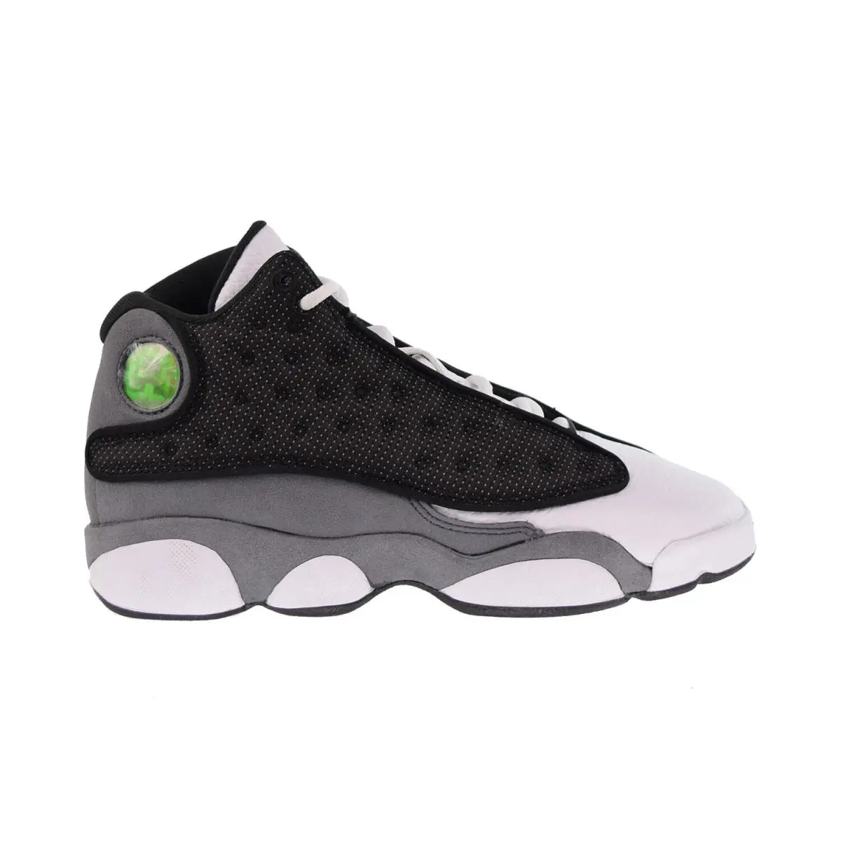 Air Jordan 13 Retro GS Big Kids` Shoes Black Flint-red-white 884129-060 - Black Flint-Red-White