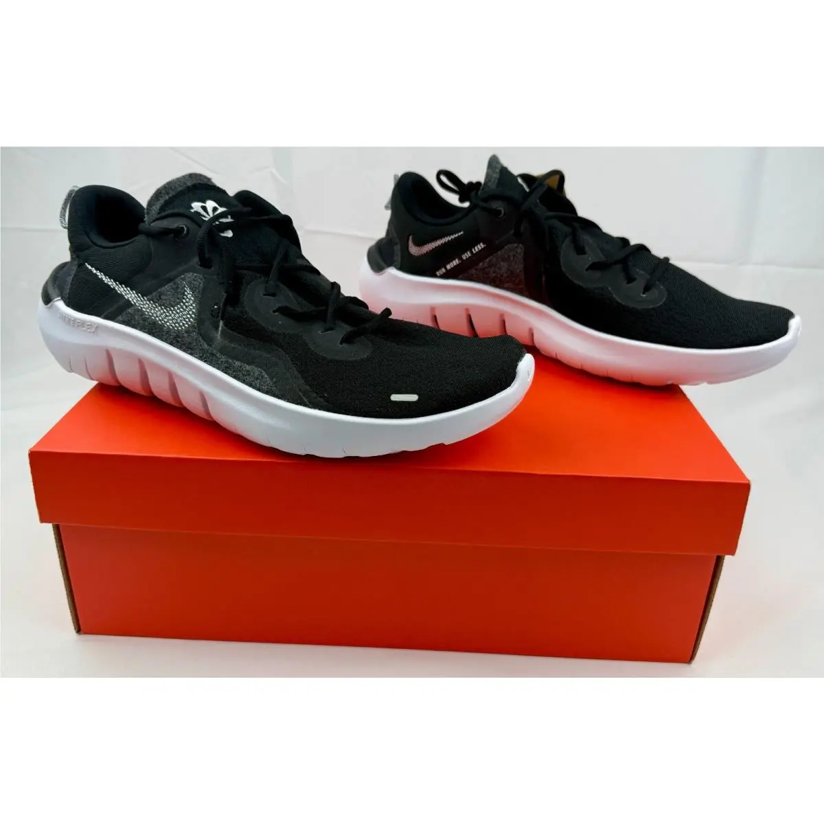Nike shoes - Nike Flex Run - Flex Run - CW3408-002 - Black 8