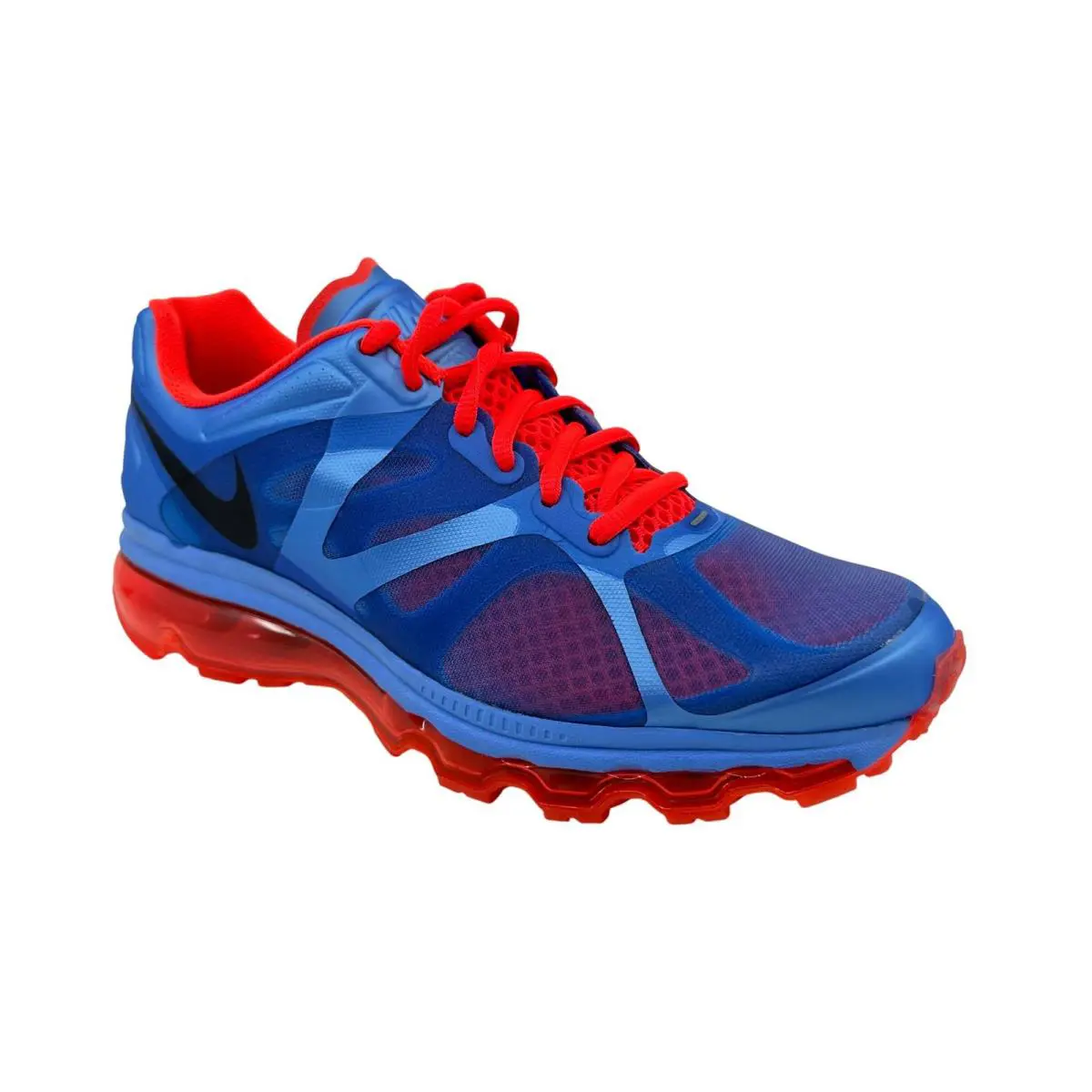 Nike shoes - Nike Air Max+ 2012 - Air - 487679 406 - Blue, Manufacturer: Blue Bright Crimson Red 0