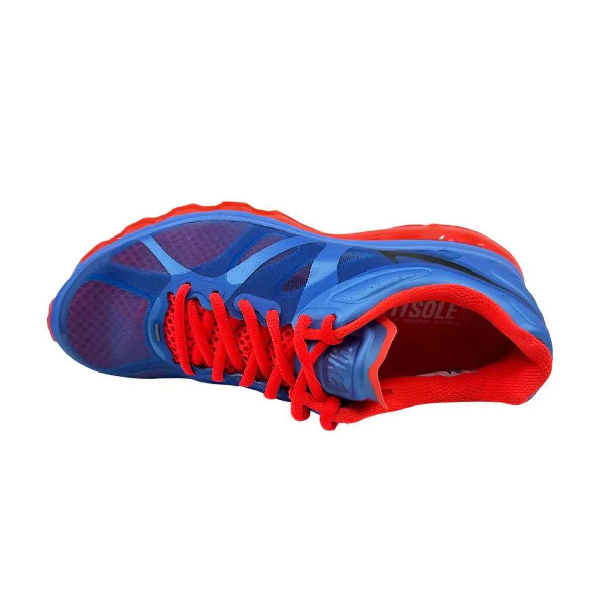 Nike shoes - Nike Air Max+ 2012 - Air - 487679 406 - Blue, Manufacturer: Blue Bright Crimson Red 2