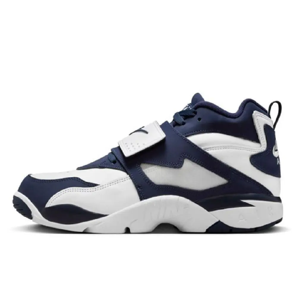 Men`s Nike Air Diamond Turf White/college Navy FZ8224 101 - White/College Navy
