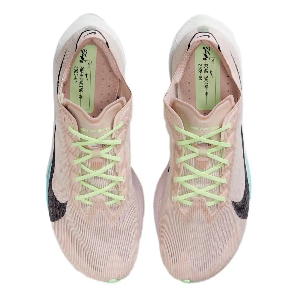 Nike shoes - Women`s Zoomx Vaporfly Next% 4 - IH6277-602 - Silt Red/Black-Barely Volt 9