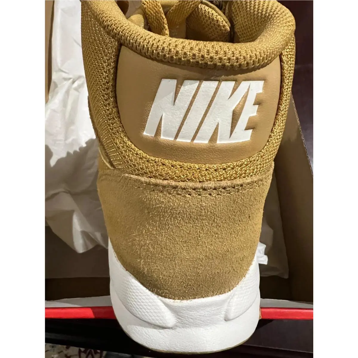 Nike shoes - HAYSTACK/SAIL GUM LIGHT BROWN 4