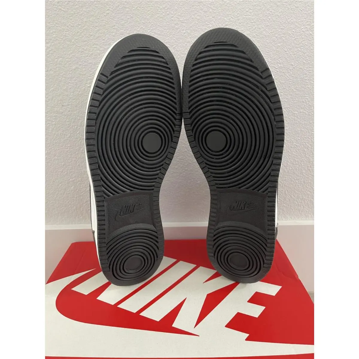 Nike shoes - Nike Ebernon - Ebernon - White, Manufacturer: White/Black/Wolf Grey 10