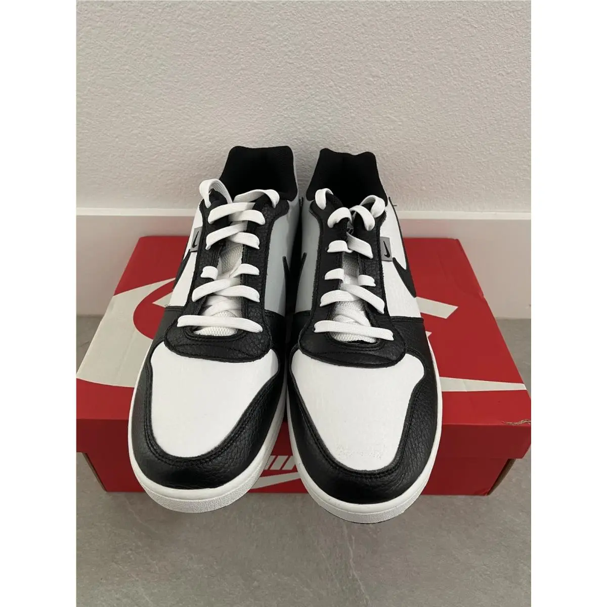 Nike shoes - Nike Ebernon - Ebernon - White, Manufacturer: White/Black/Wolf Grey 6