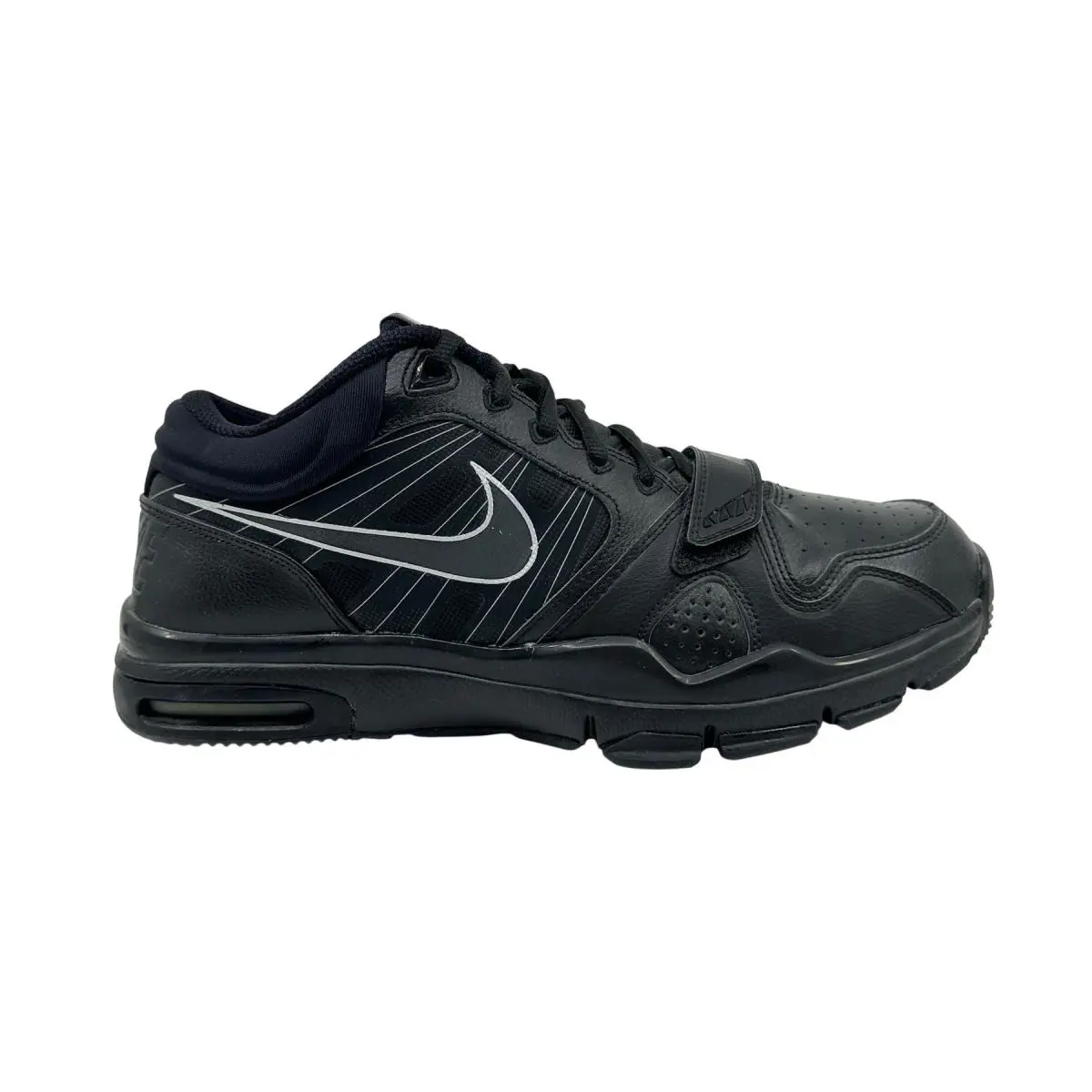 Nike shoes - Nike Trainer 1.2 - Trainer - 407766 001 - Black, Manufacturer: Black Metallic Silver 0