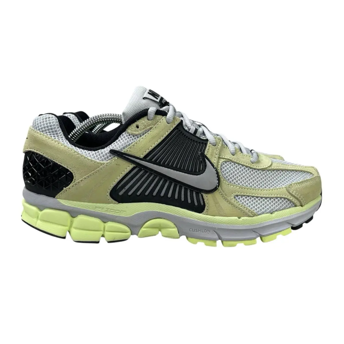 Nike Zoom Vomero 5 Barely Volt Pure Platinum HF1553-700 Shoes Men`s Size 10.5 - Yellow