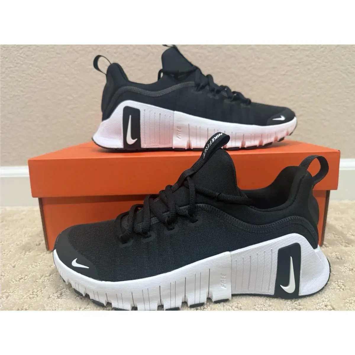Nike shoes - Nike Free Metcon - Free Metcon - FJ7126-001 - Black/White 6
