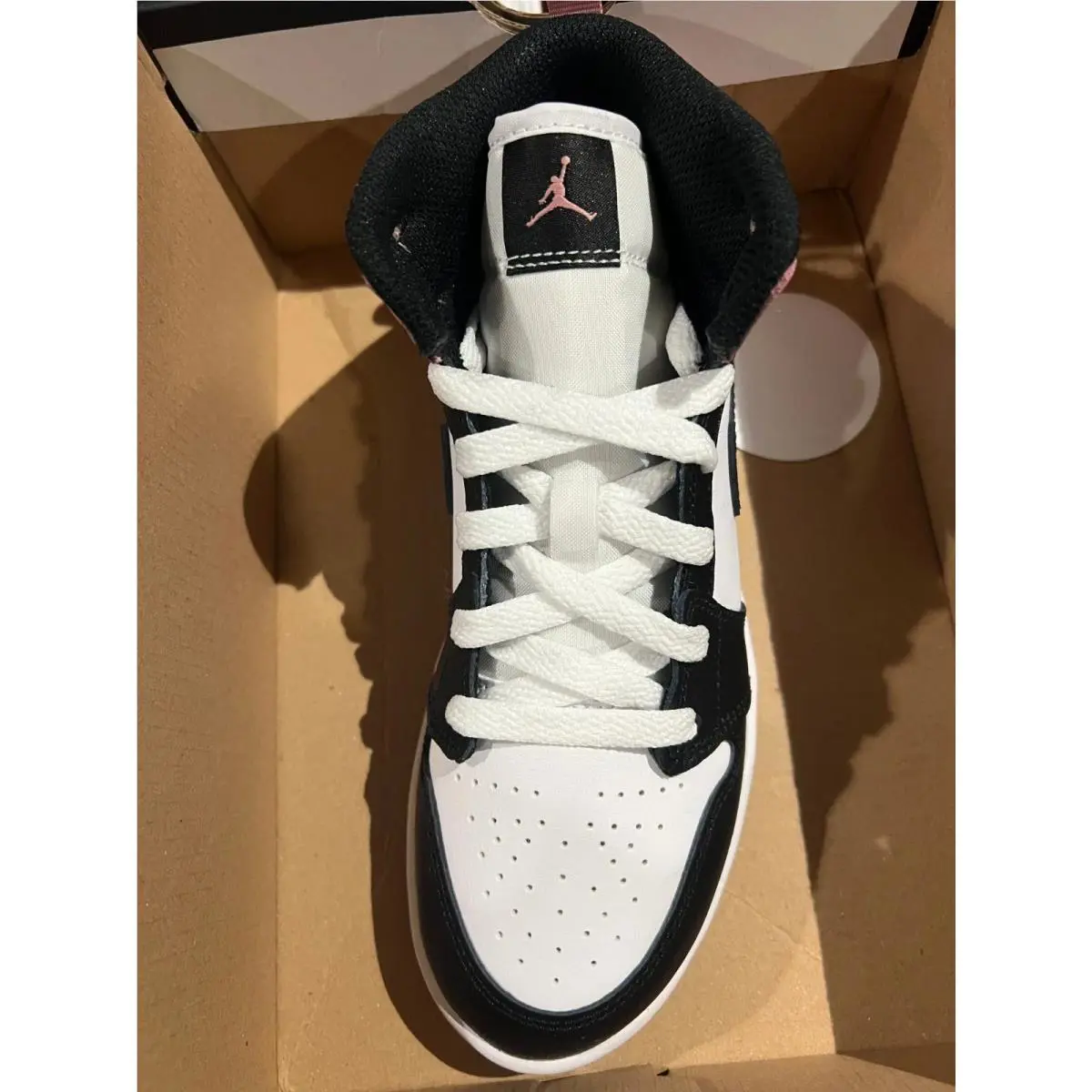 Nike shoes - WHITE/BLACK RUST PINK 2
