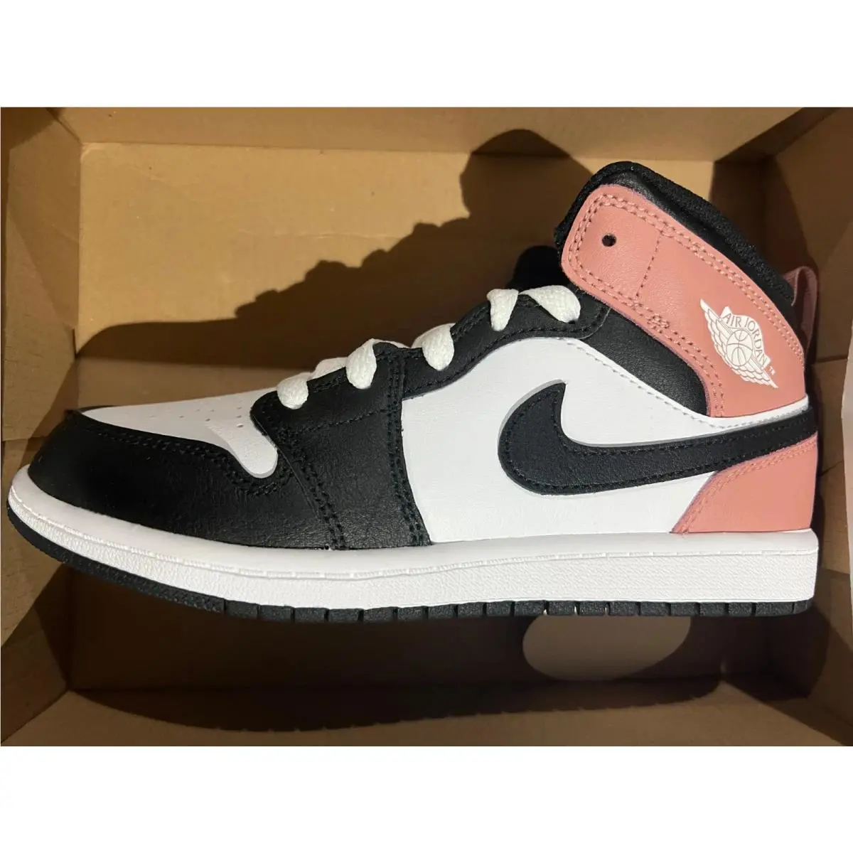 Nike shoes - WHITE/BLACK RUST PINK 3