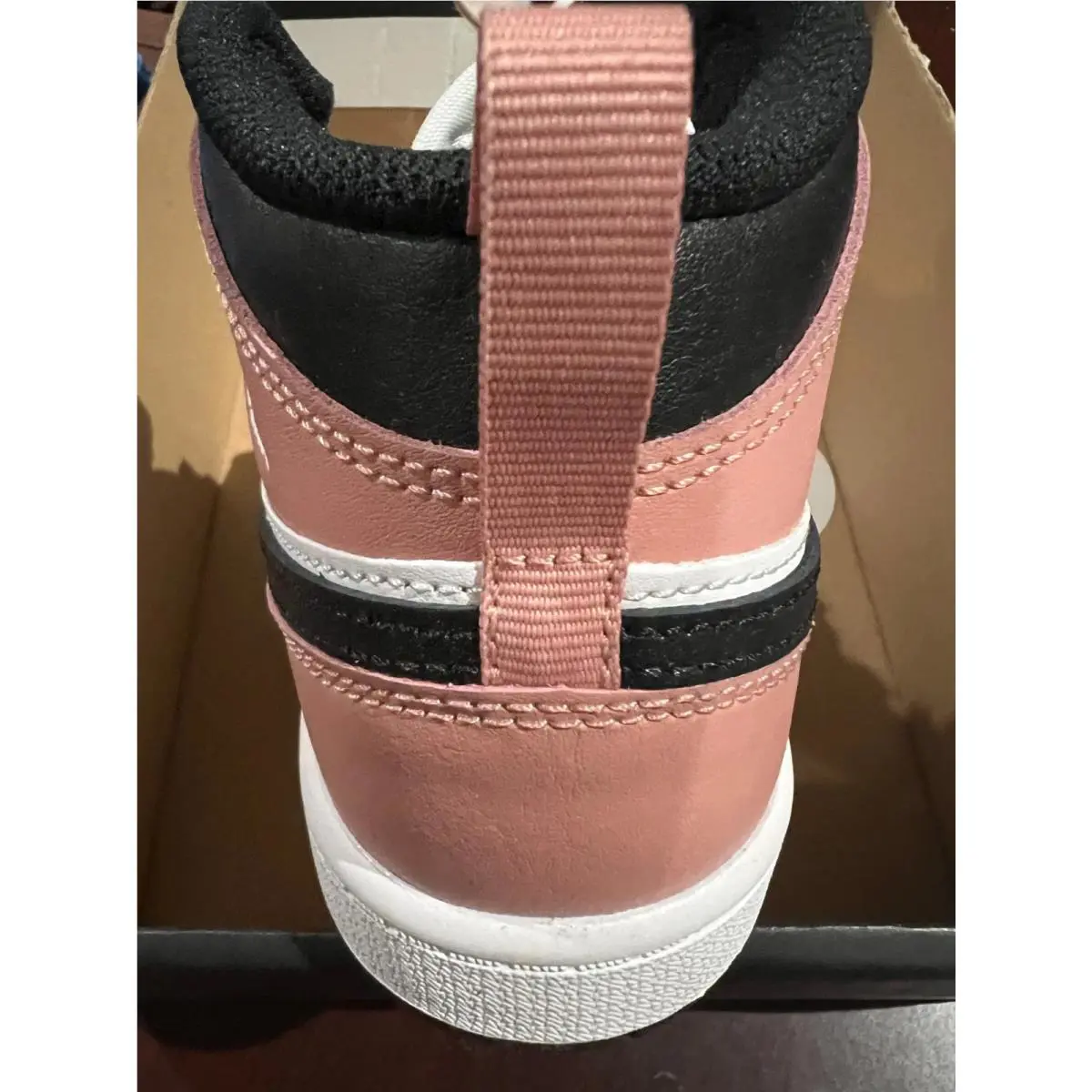 Nike shoes - WHITE/BLACK RUST PINK 4