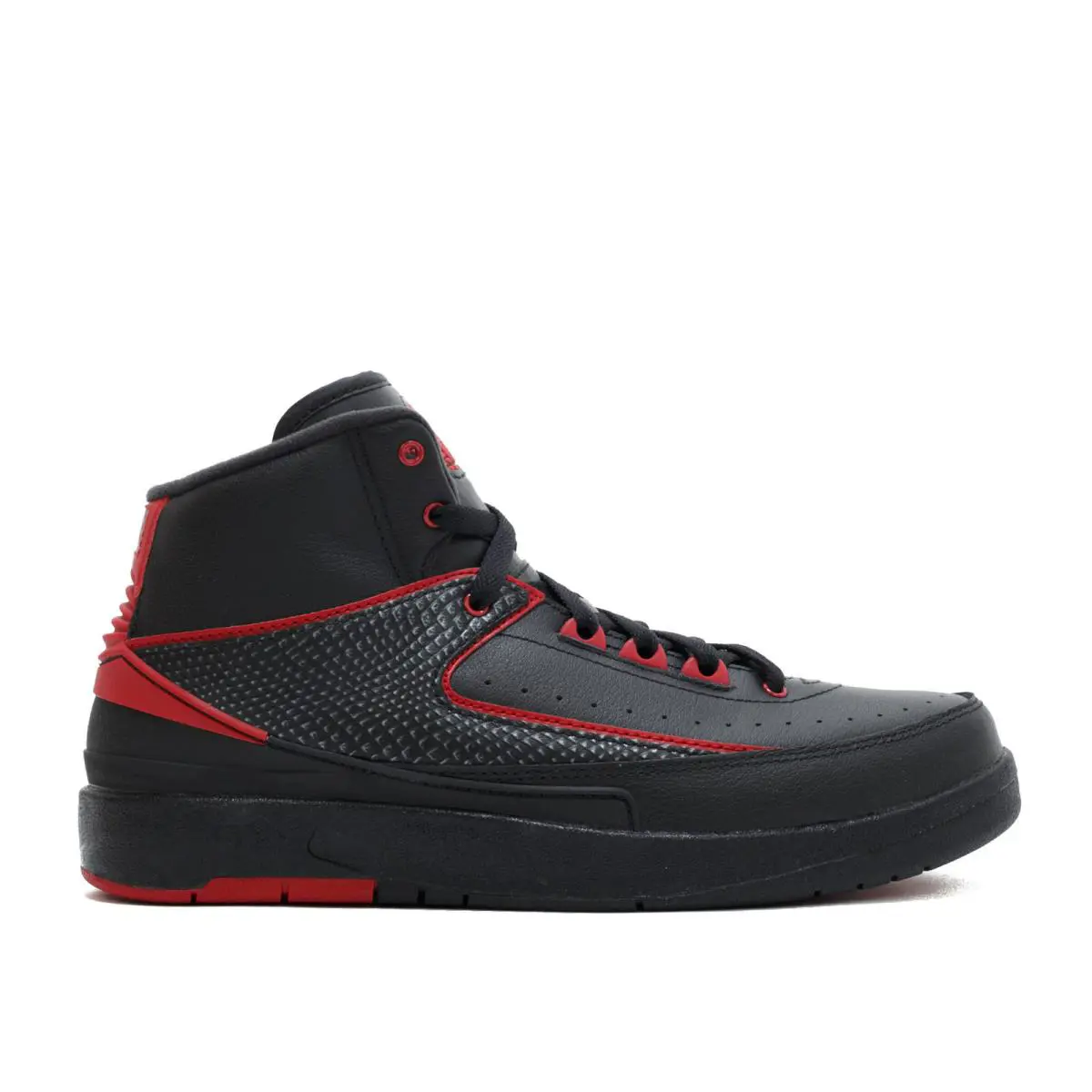 Nike shoes - JORDAN 2 RETRO - RETRO - BLACK/VARSITY RED 0