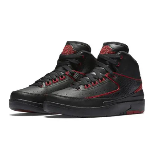 Nike shoes - JORDAN 2 RETRO - RETRO - BLACK/VARSITY RED 4