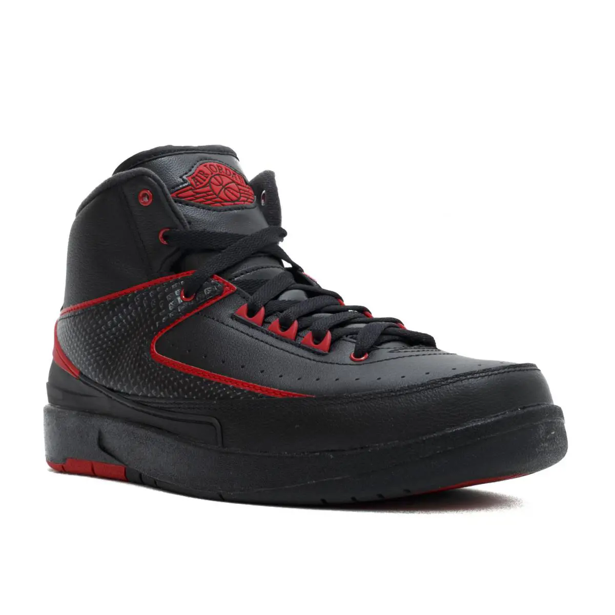 Nike shoes - JORDAN 2 RETRO - RETRO - BLACK/VARSITY RED 6