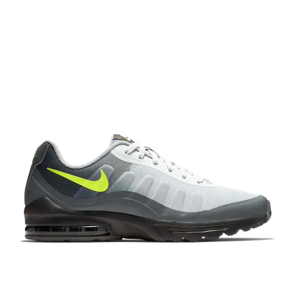 Man`s Athleisure Nike Air Max Invigor Sneaker - White/Grey