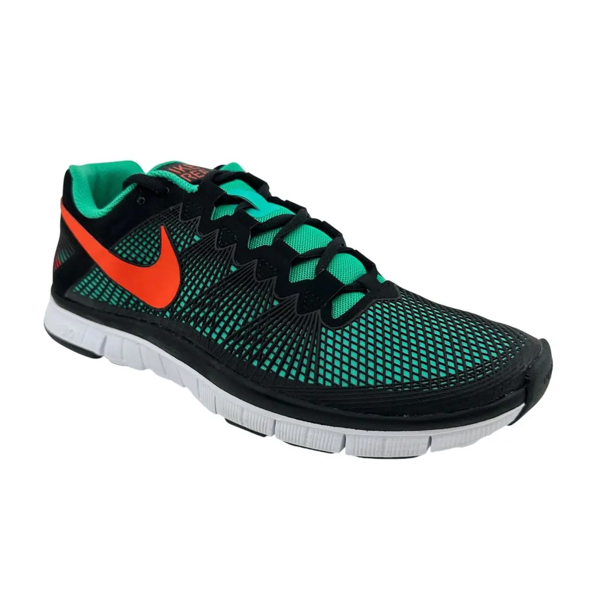 Nike shoes - Nike Free Trainer 3.0 - Free Trainer - 553684 301 - Green, Manufacturer: Atomic Teal Team Orange Black 0