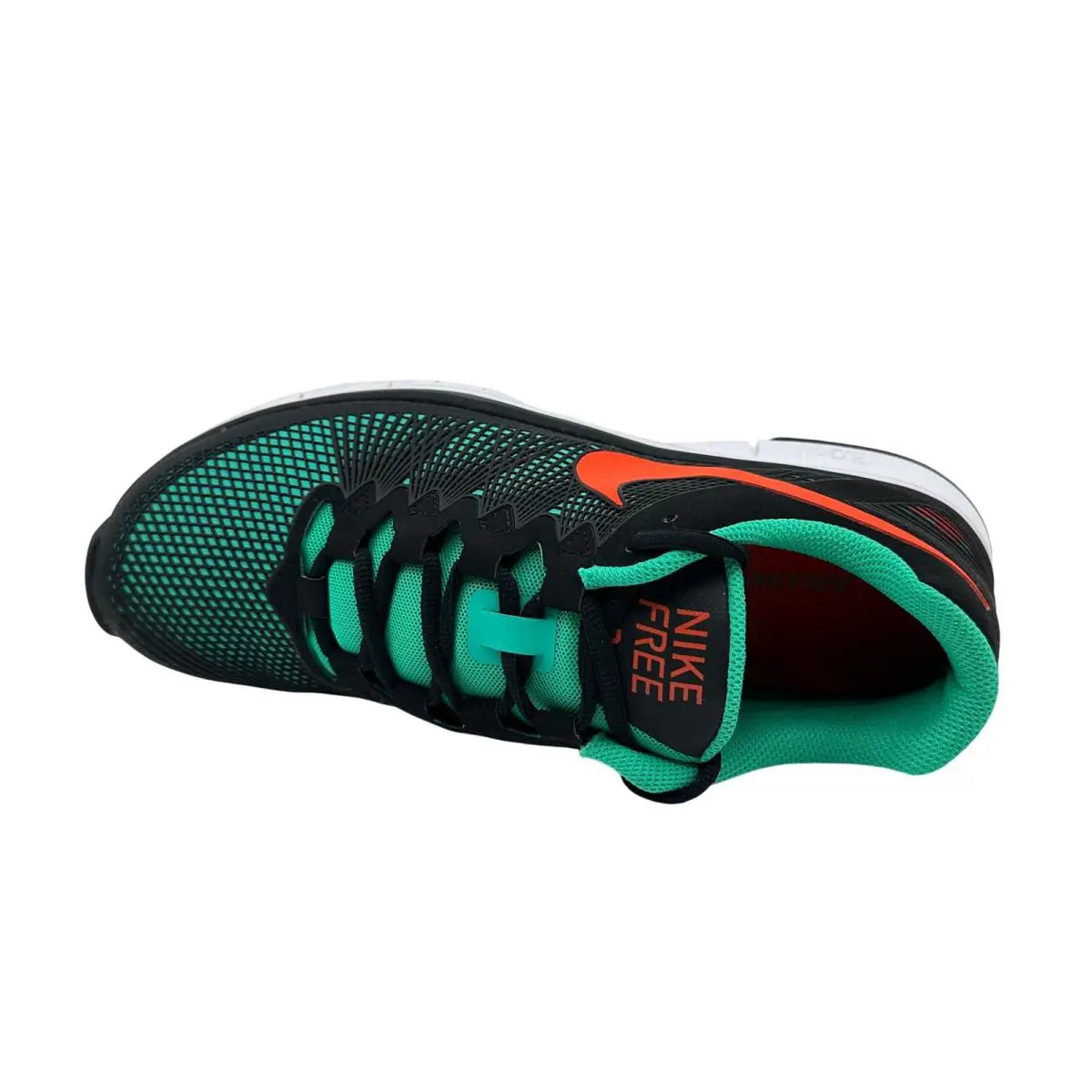 Nike shoes - Nike Free Trainer 3.0 - Free Trainer - 553684 301 - Green, Manufacturer: Atomic Teal Team Orange Black 2