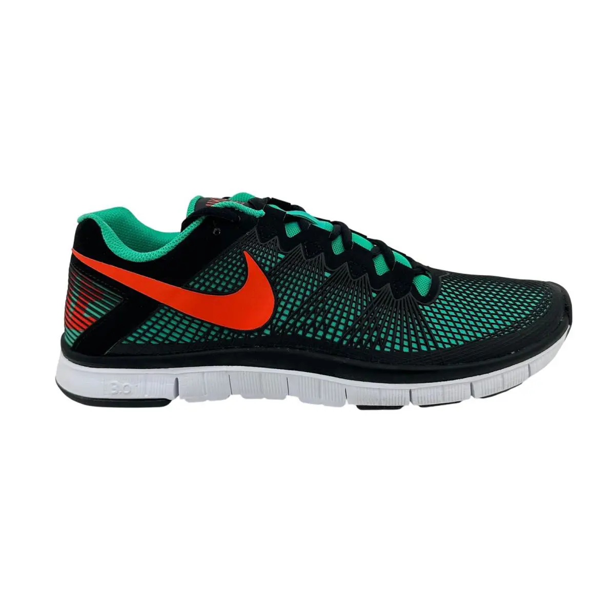 Nike shoes - Nike Free Trainer 3.0 - Free Trainer - 553684 301 - Green, Manufacturer: Atomic Teal Team Orange Black 5