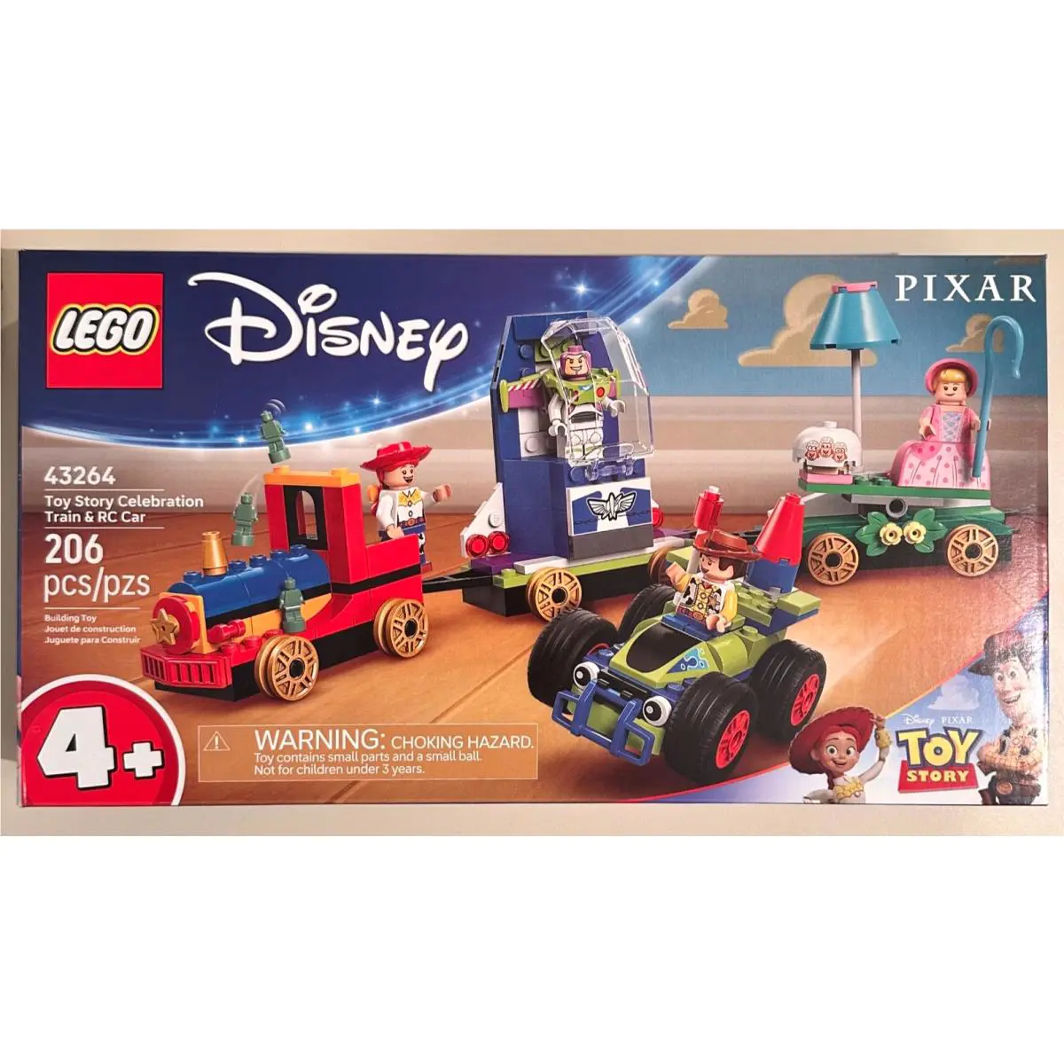 Lego Disney and Pixar s 43264 Toy Story Celebration Train RC Car 206 Pcs Set