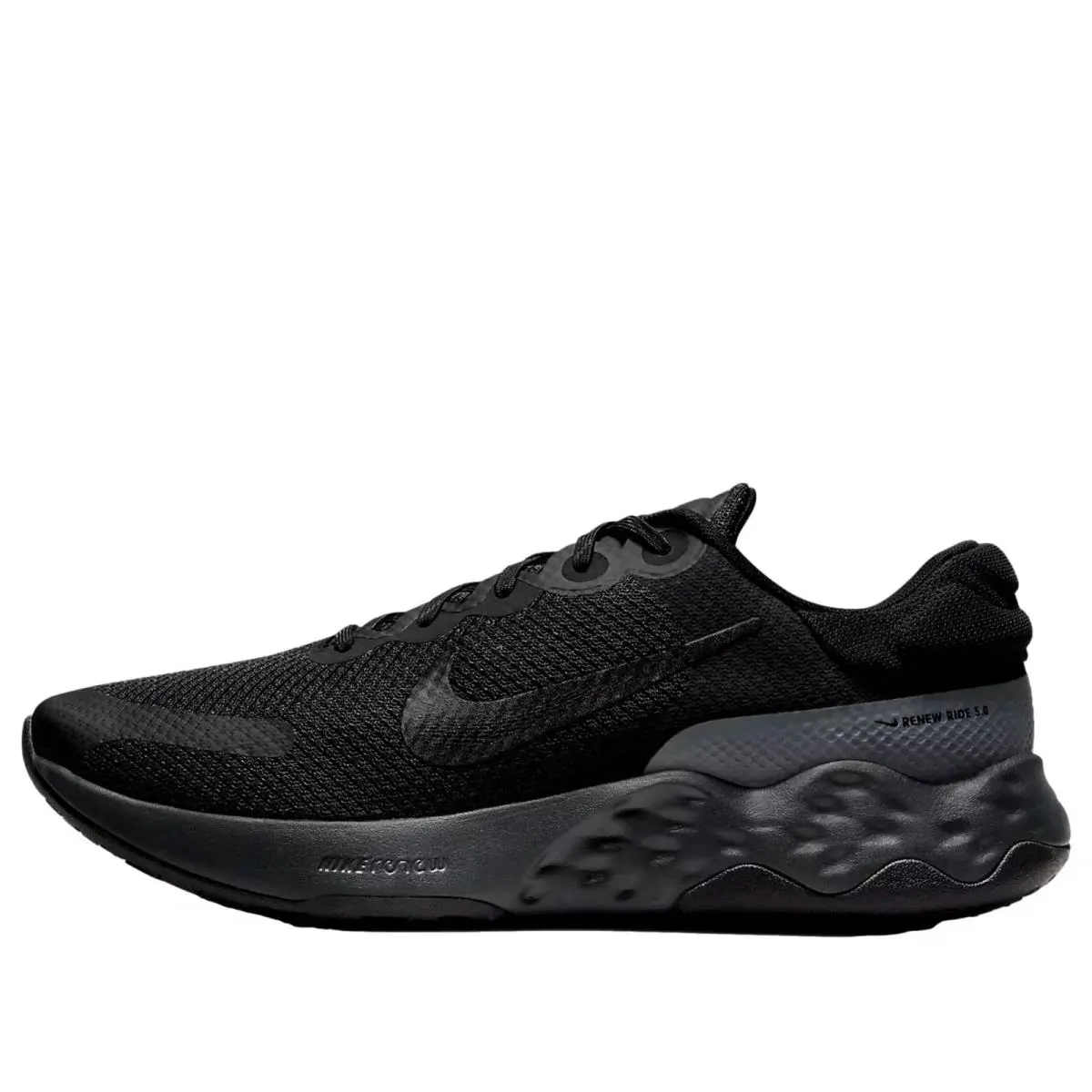 Nike Renew Ride 3 Black / Black - Dark Smoke Grey DC8185-004 Men`s - Multicolor