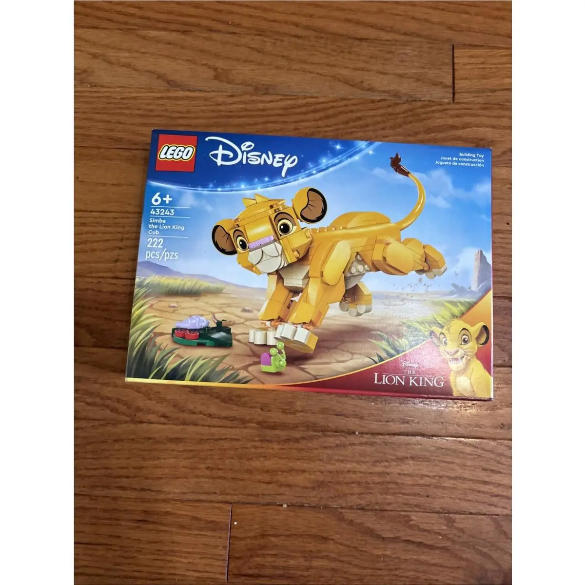 Lego Disney: Simba The Lion King Cub 222 Pcs 43243