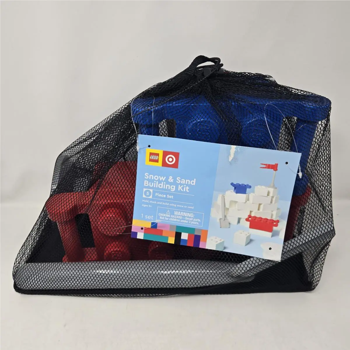 Lego Collection x Target 5 pc Snow Sand Building Kit in Mesh Bag