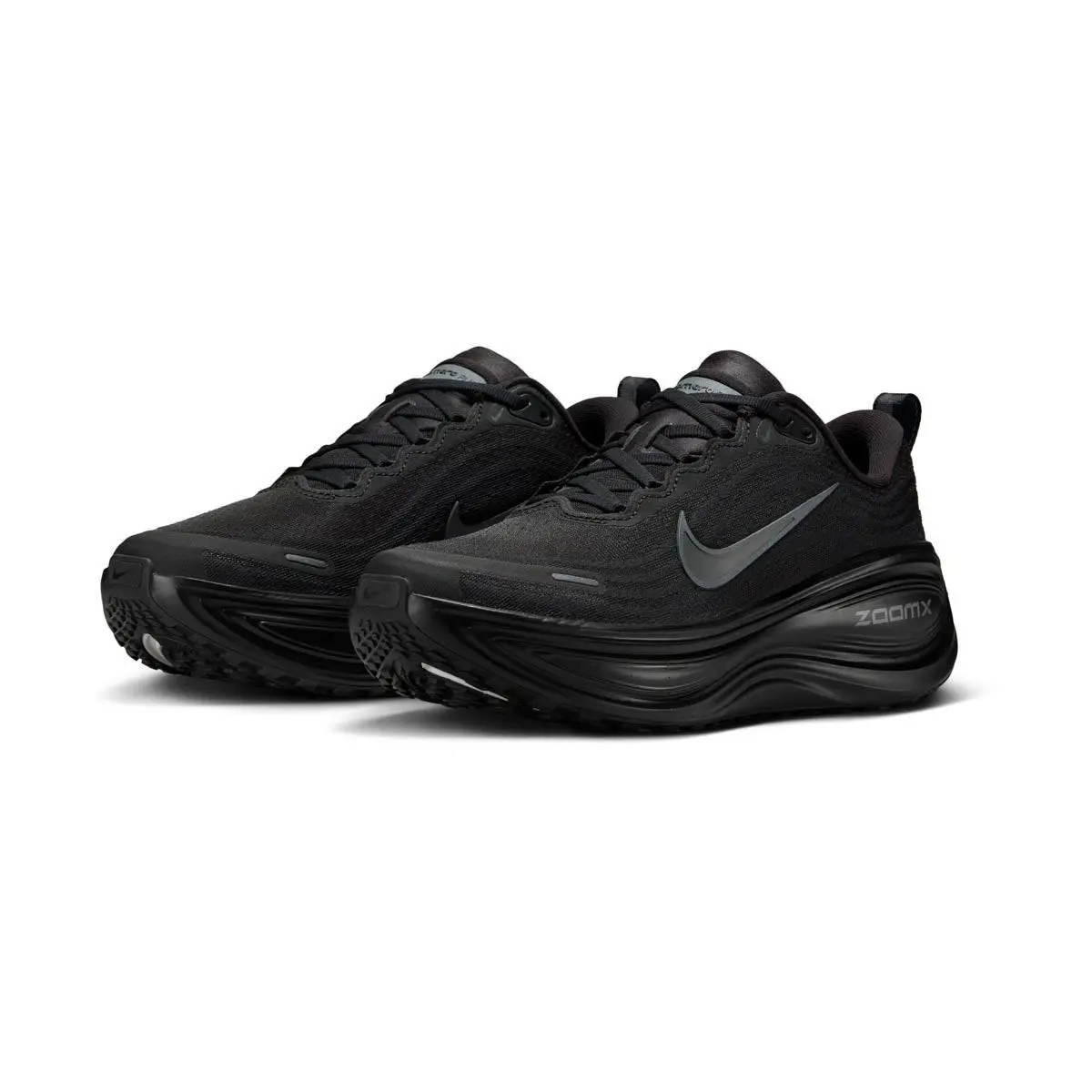 Womens Nike Vomero Plus Road Running Shoes_black/dk Smoke HV8154-001-SIZE 5.5 - BLACK/DK SMOKE GREY-MTLC DARK GREY