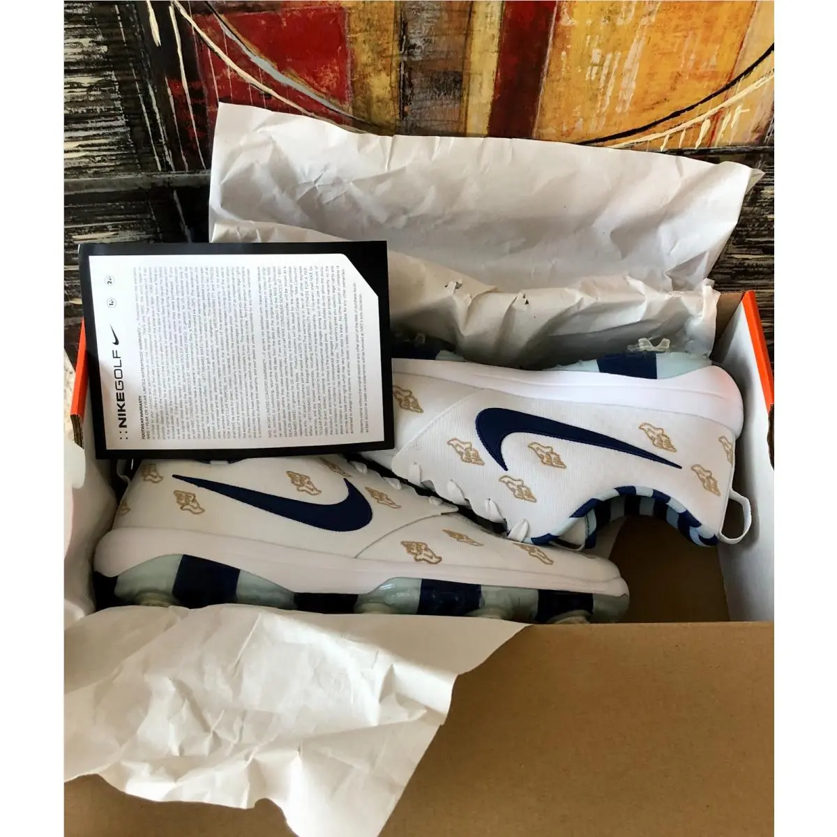Nike shoes - Nike Roshe G - Roshe - CK1221-100 - White Deep Royal Topaz Mist 4