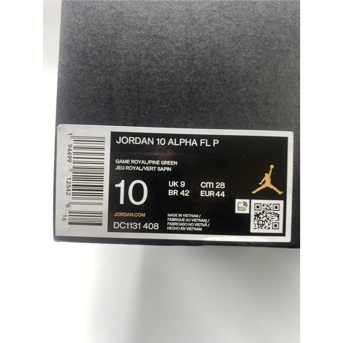 Nike shoes - Jordan Alpha - Alpha - DC1131 408 - Game Royal/Pine Green (UPC: 194499125426) 6