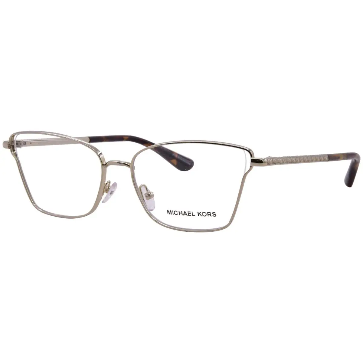 Michael Kors Radda MK3063 1014 Eyeglasses Women`s Light Gold Full Rim 53mm