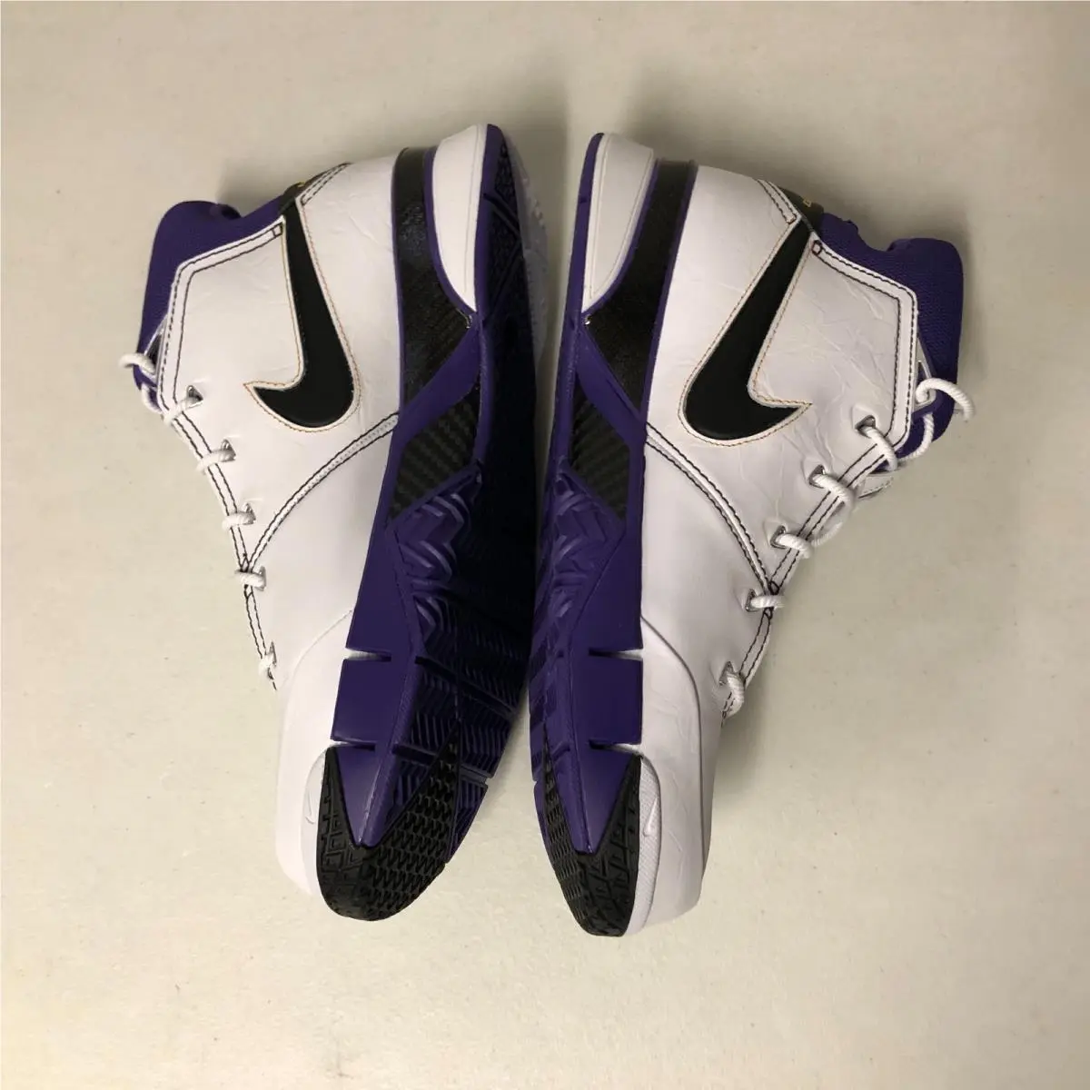 Nike shoes - Nike Kobe I Protro - Kobe Protro - IM0542-100 - White/Black-Court Purple (UPC: 198728673405) 2