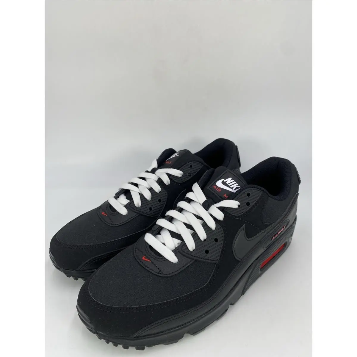 Nike shoes - Nike Air Max 90 - Air Max - DC9388 002 - Black/White-Red 2