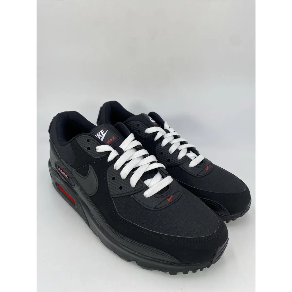 Nike shoes - Nike Air Max 90 - Air Max - DC9388 002 - Black/White-Red 3