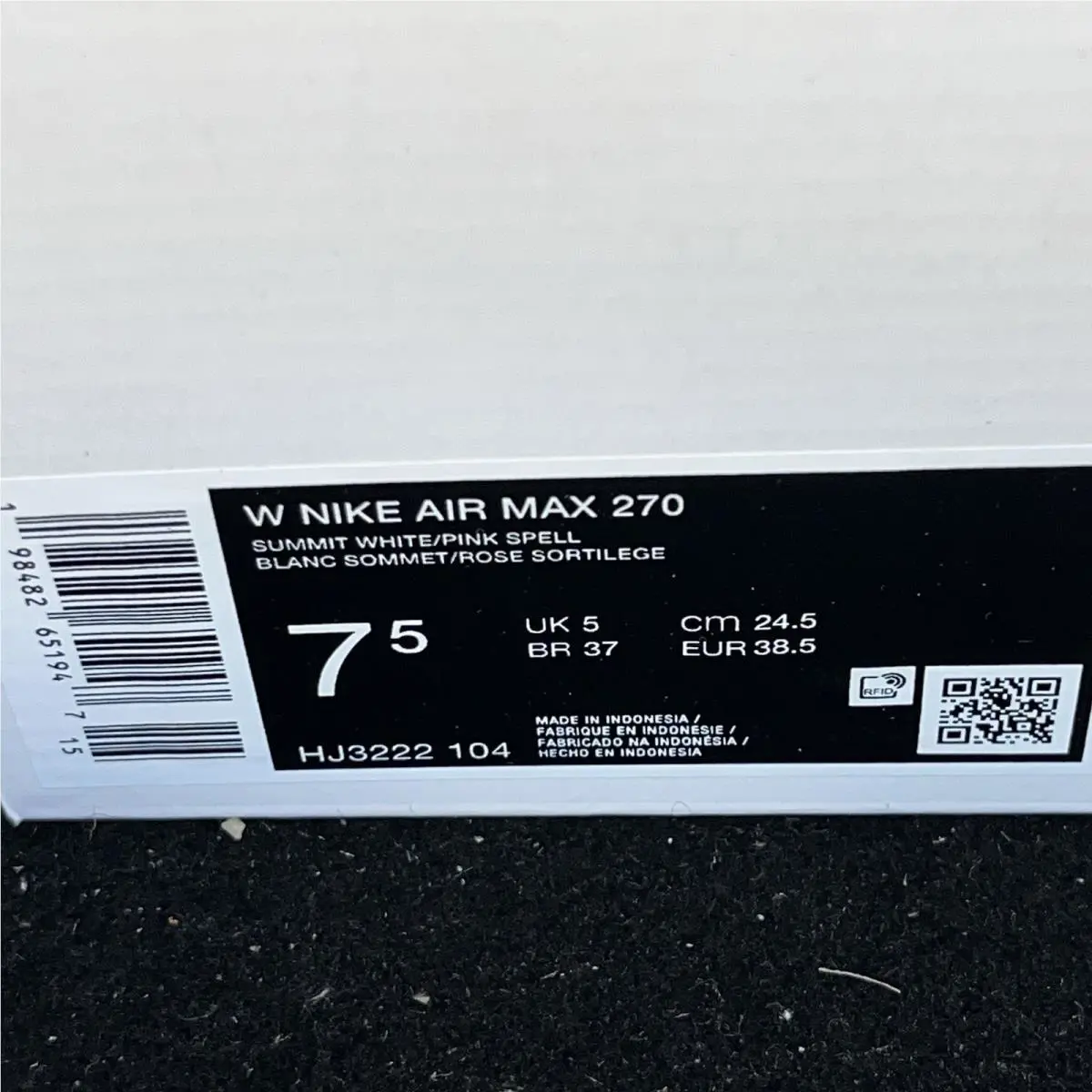 Nike shoes - Nike Air Max 270 - Air Max - HJ3222-104 - White 6
