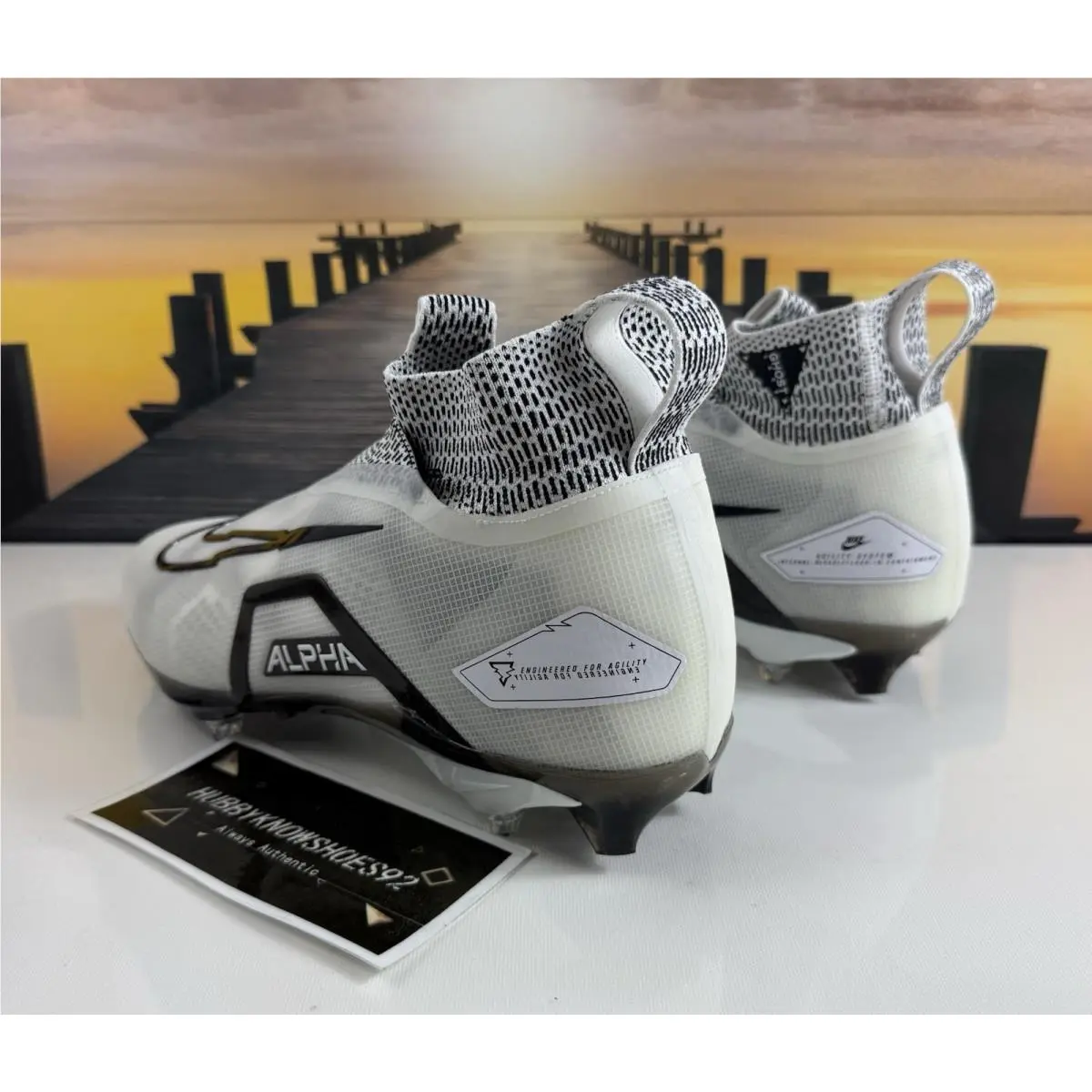 Nike shoes - Nike Alpha Menace Elite 3 Detachable - DR5659-100 - White 4