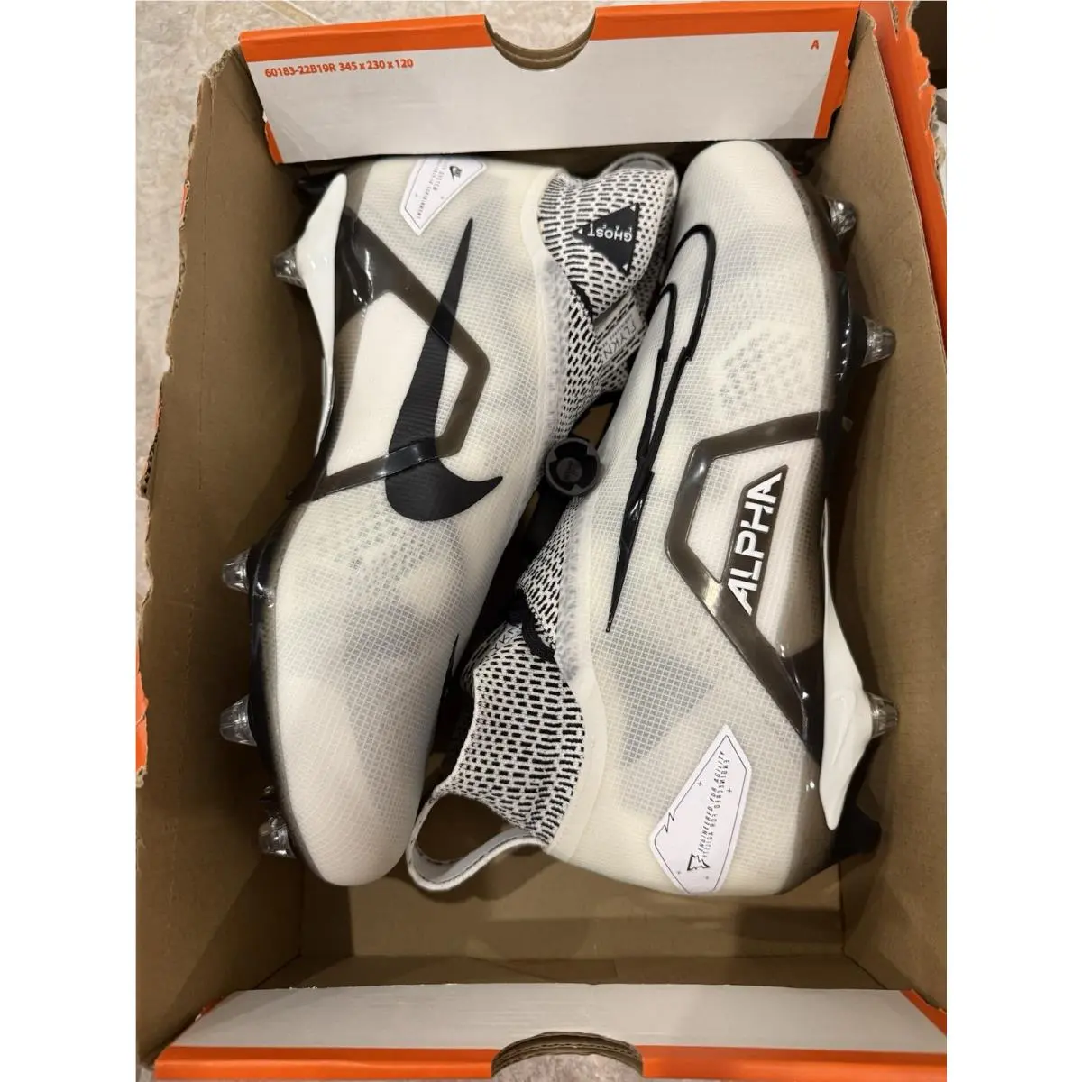 Nike shoes - Nike Alpha Menace Elite 3 Detachable - DR5659-100 - White 1