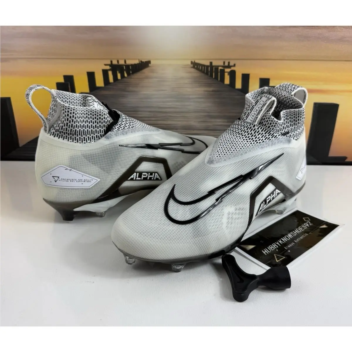 Nike shoes - Nike Alpha Menace Elite 3 Detachable - DR5659-100 - White 2