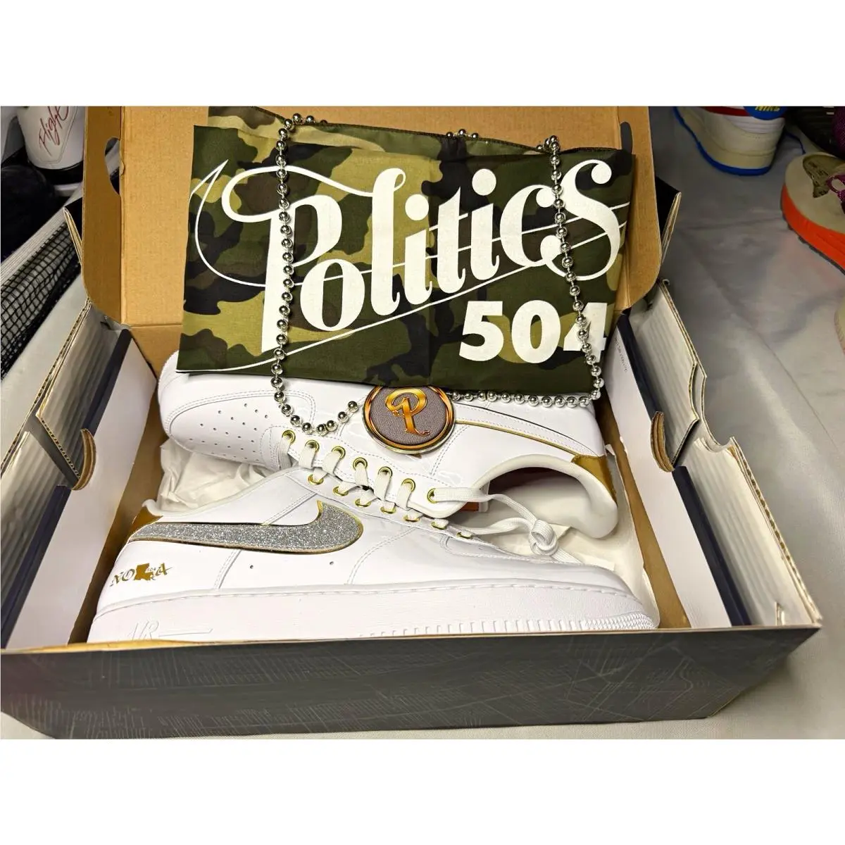 Air Force 1 Low Nola Politics Special Box 2022 Size 13 DZ5425-100 by Nike
