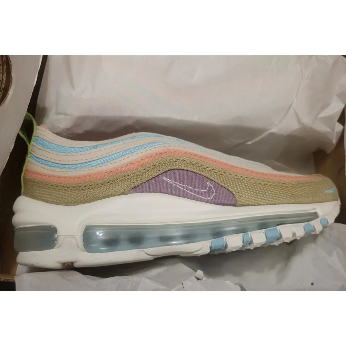 Nike shoes - Nike Air Max 97 - Air Max - copa/sail-wheat grass 5