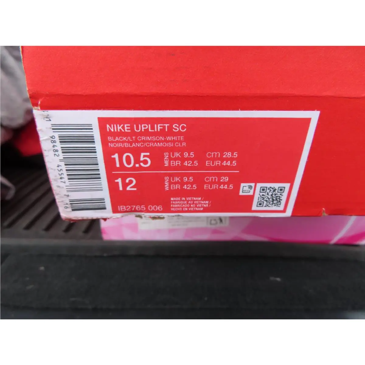 Nike shoes - Nike Uplift SC - Uplift - IB2765-006 - Black 5