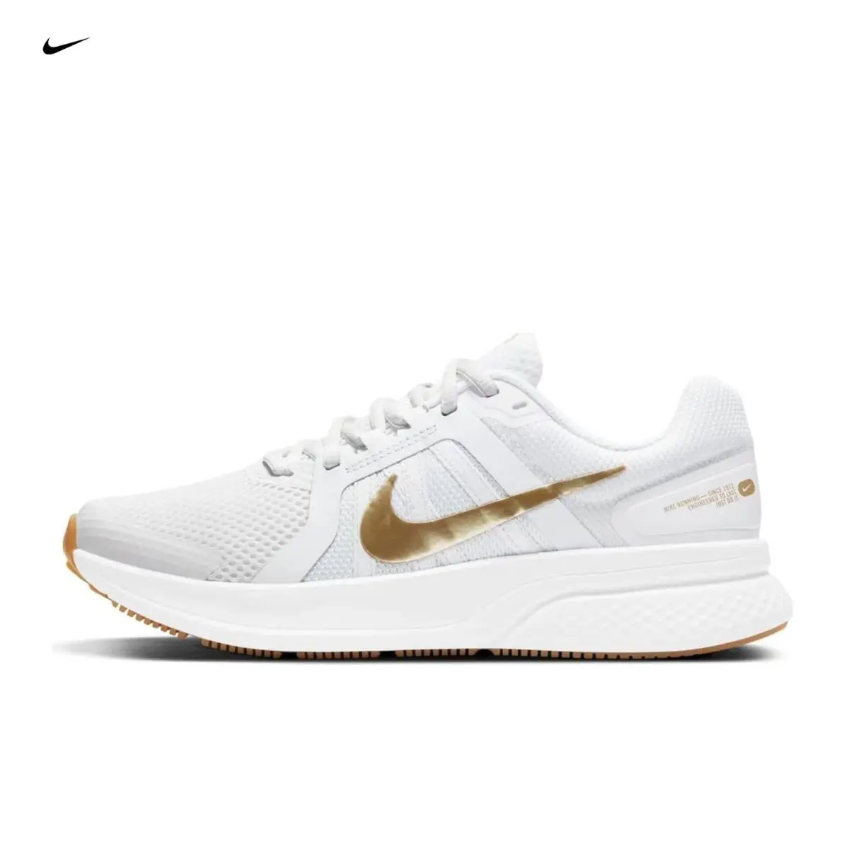 Nike shoes - Nike Run Swift - Run Swift - CU3528-010 - Summit White / Metallic Gold (UPC: 194501056533) 0