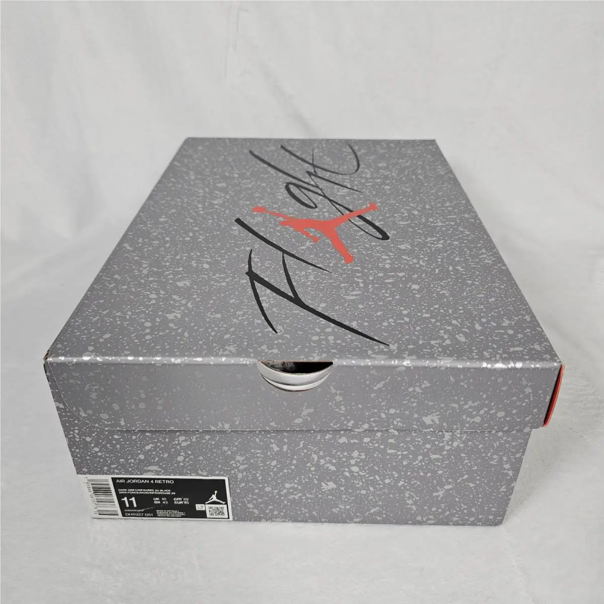Nike shoes - Air Jordan 4 - Air - DH6927-061 - Gray, Manufacturer: Dark Grey/Infrared 23/Black/Cement Grey (UPC: 0195866061576) 8