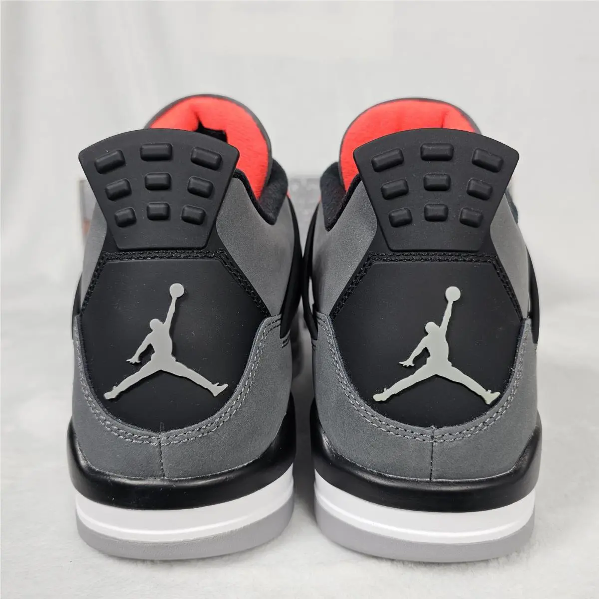 Nike shoes - Air Jordan 4 - Air - DH6927-061 - Gray, Manufacturer: Dark Grey/Infrared 23/Black/Cement Grey (UPC: 0195866061576) 4