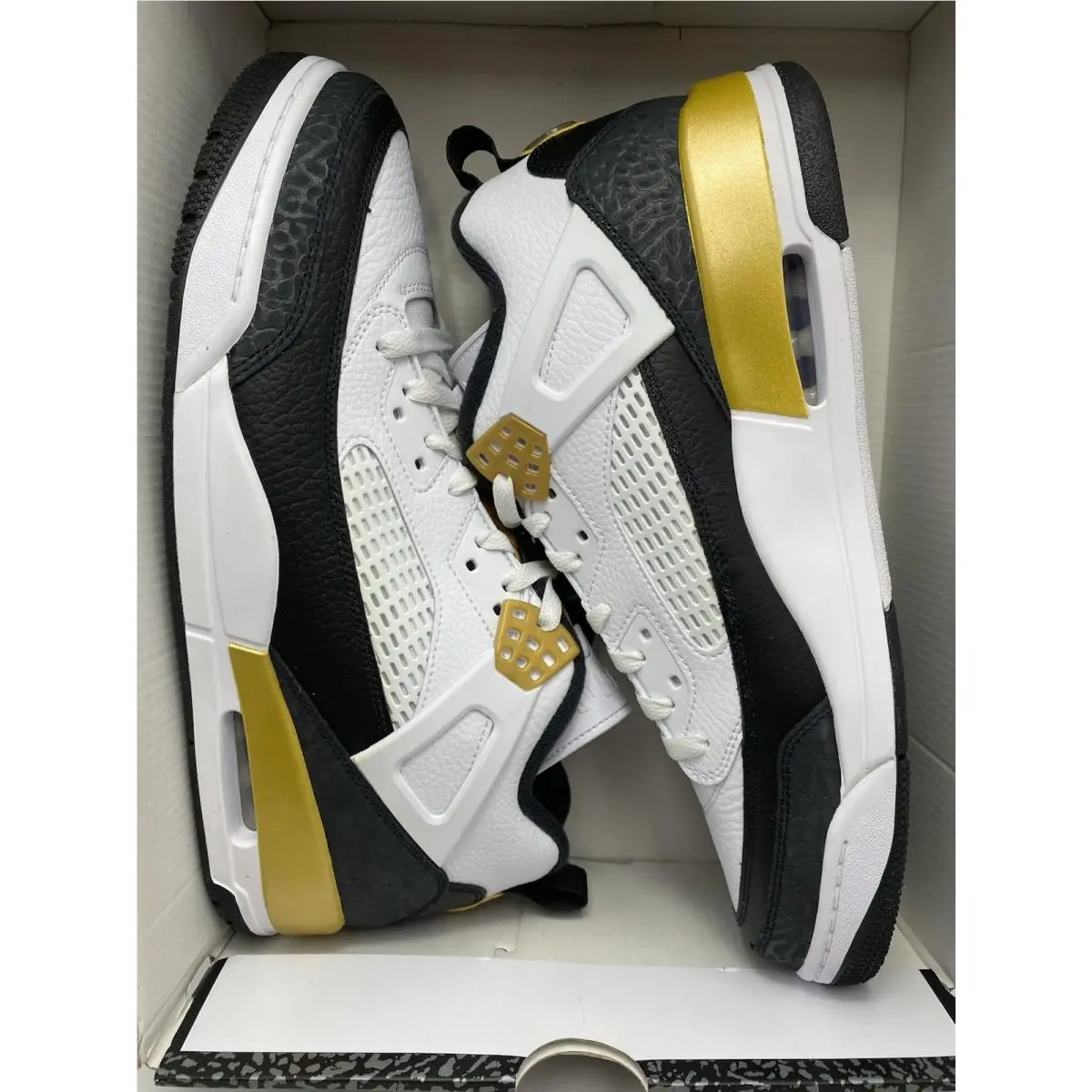 Nike shoes - Jordan Spizike - Spizike - FQ1759 108 - White/Black-Metallic Gold (UPC: 198482740306) 7