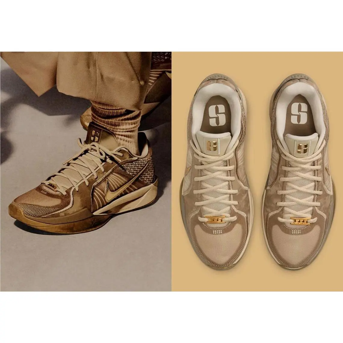 Nike shoes - Nike Sabrina 2 - Sabrina - Gold 1