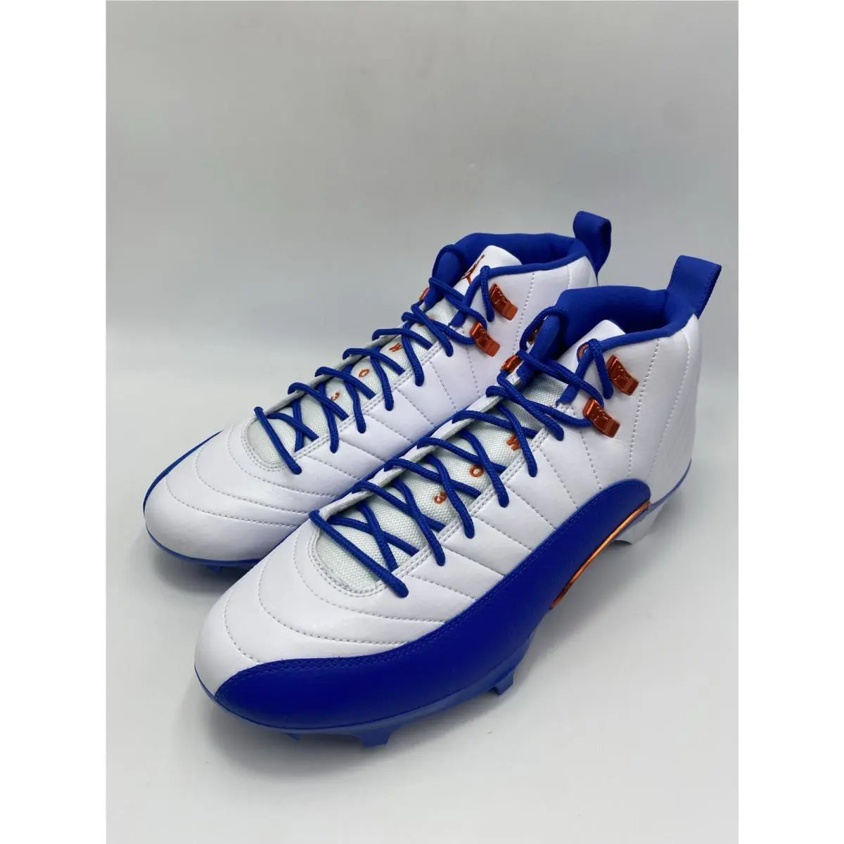 Nike shoes - Jordan Alpha - Alpha - FJ6207 147 - White/Game Royal-Univ Orange (UPC: 196608286608) 2