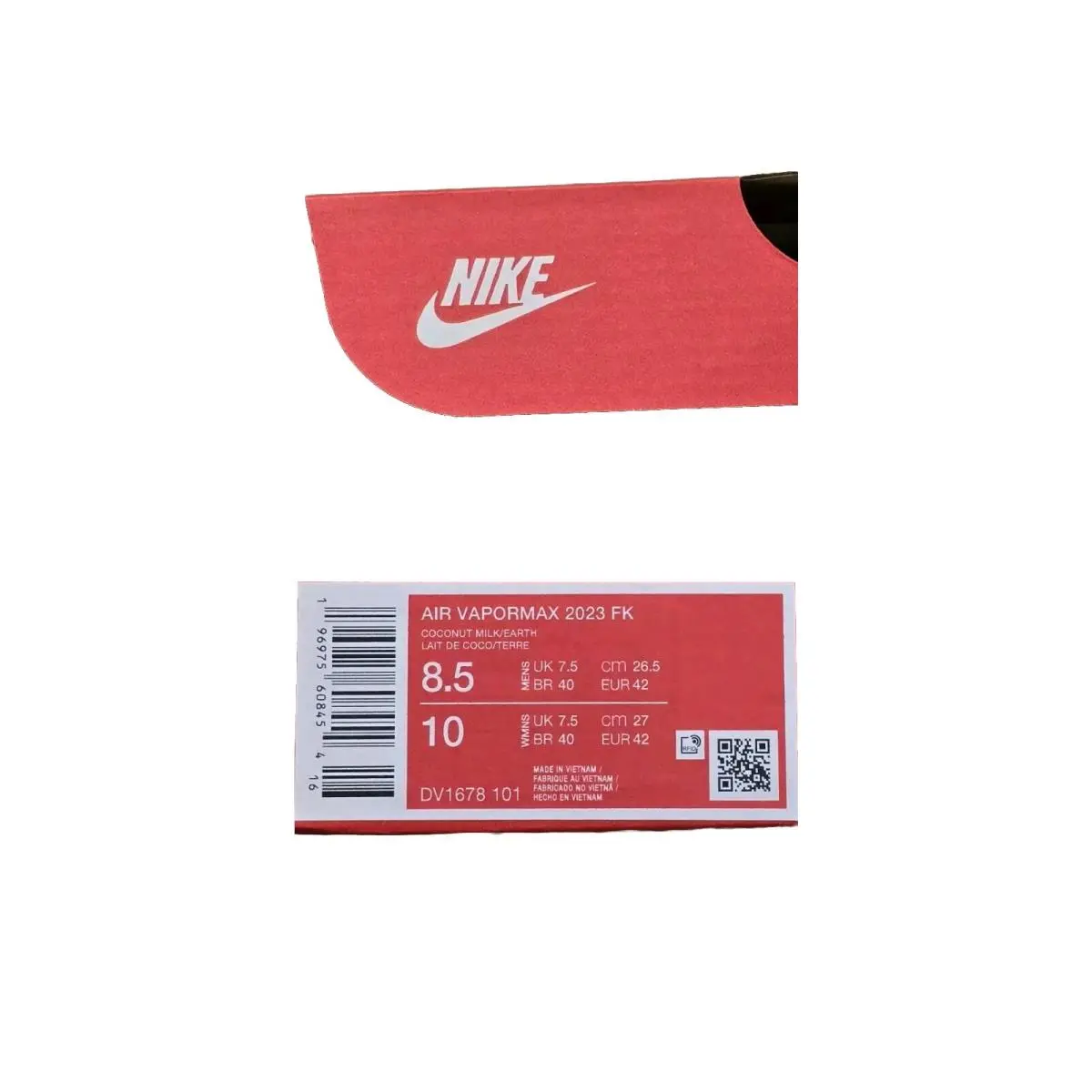 Nike shoes - Nike Air VaporMax - Air VaporMax - DV1678-101 - Ivory 3